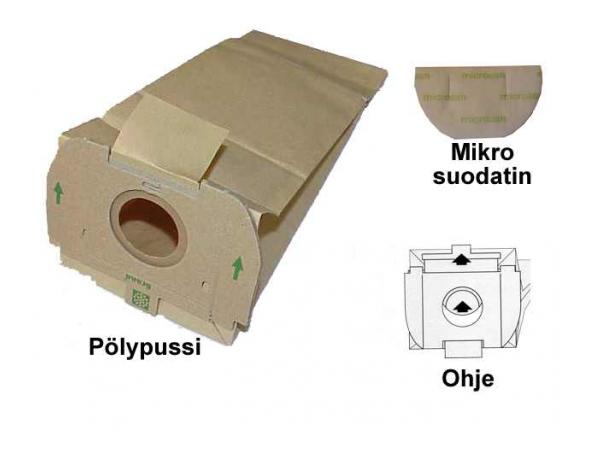 Siemens pölynimurin pölypussi type R 00460687