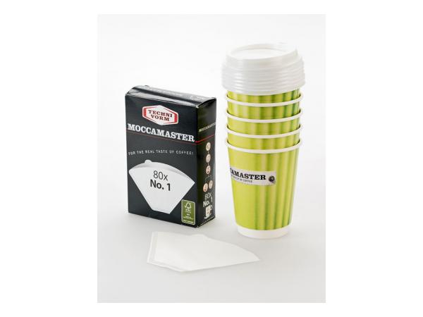 Moccamaster CUP-one No.1 suodatinpaperi 80x Technivorm FSC