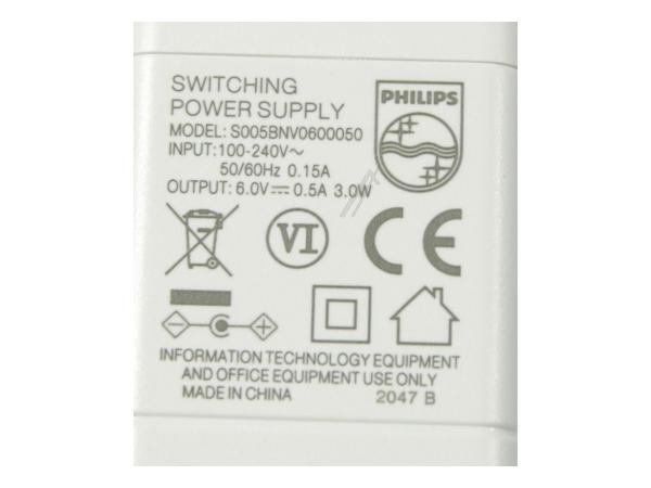 Virtalähde 6V 500mA Philips Avent 300005782051