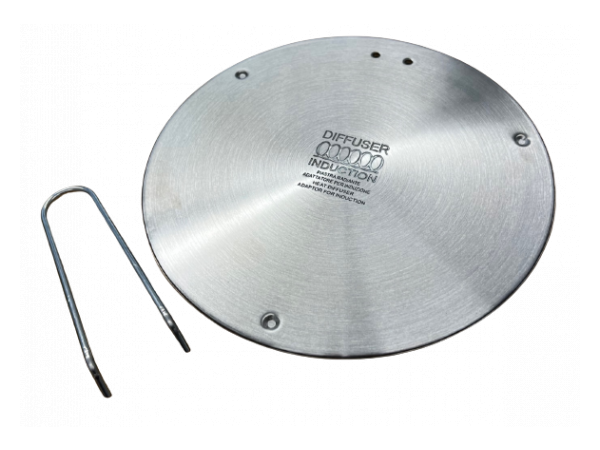Induktiolevy muunnin Ø 21 cm - ruostumaton teräs 55605035