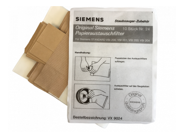Pölypussi 10 kpl Siemens pölynimuriin 00459224