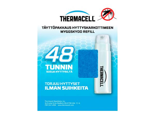 Thermacell täyttöpakkaus R-4 - 4 kpl kaasupatruunaa + 12 kpl hyttystorjuntamattoa