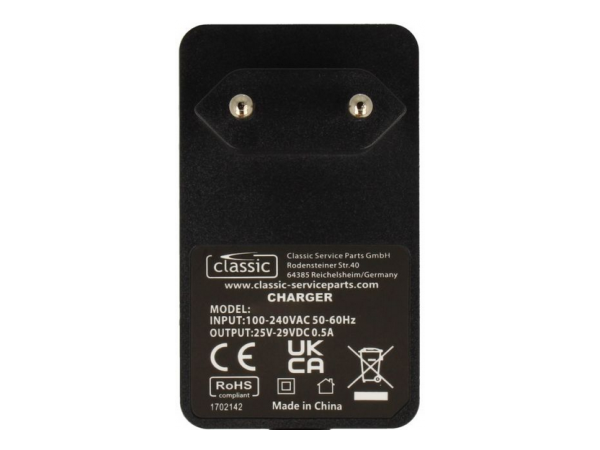 Laturi Point varsi-imuri 25V-0,5A POVC725DG