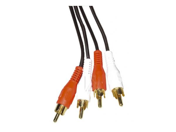 RCA johto 1,5 metriä Uros liittimillä 5932677