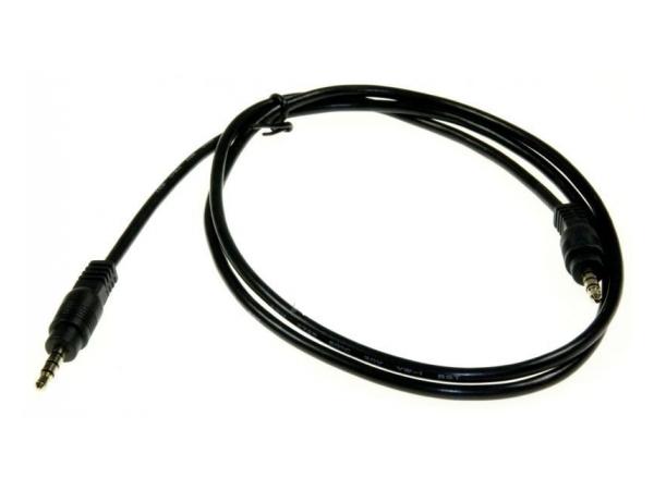 Aux johto 3,5mm / 3,5mm kullatuilla pistokkeilla 2 m