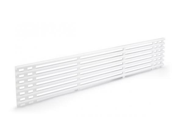 Jääkaapin tuuletusritilä Fresh 100x600mm valkoinen 500091 8823561 EC010275
