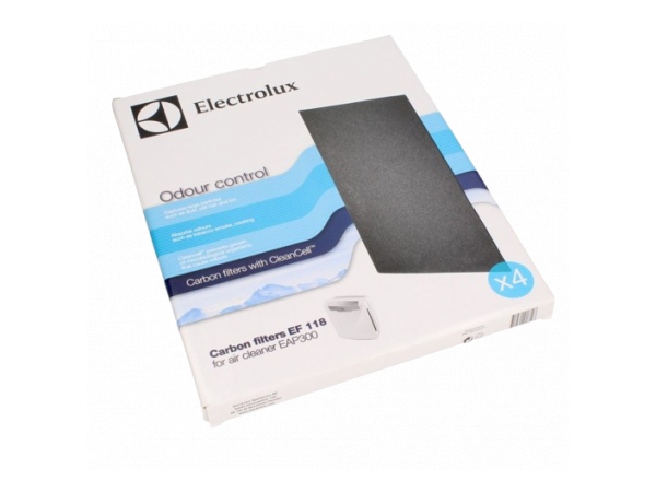 EF118 hiilisuodatin 4 kpl Electrolux EAP300 ilmanpuhdistimeen 9001676577