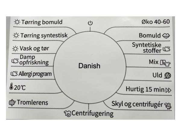 Point PWD250 pyykinpesukoneen ohjelmatarra 2385614