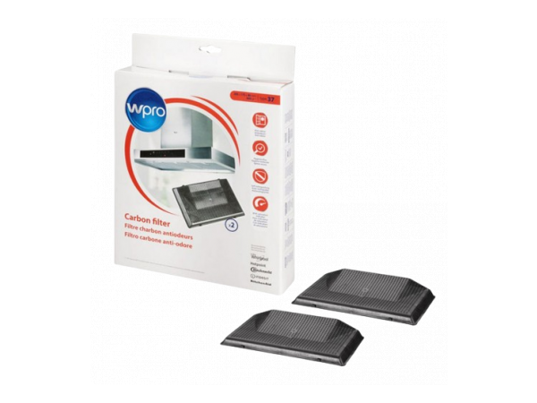 Aktiivihiilisuodatin type 37 Whirlpool liesituulettimeen 2 kpl 484000008786