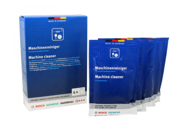 Bosch / Siemens astianpesukoneen puhdistusaine 4 x 45 g 00312194
