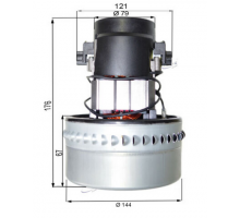 Allaway keskuspölynimurin moottori 10135V - CV1100, CV1750, CV1350 tarvikemalli 117396-07