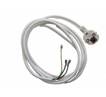 Verkkojohto 3 x 0.75 mm kulmapistotulpalla 2,45 m 2425738156