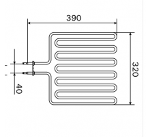 Harvia ZSL-314 Vastus 2500w tarvike