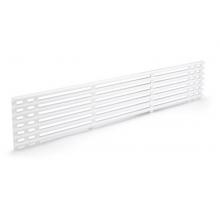 Jääkaapin tuuletusritilä Fresh 100x600mm valkoinen 500091 8823561 EC010275