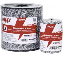 Aitalanka 3 mm, 1000 m Shockteq Olli sähköpaimen